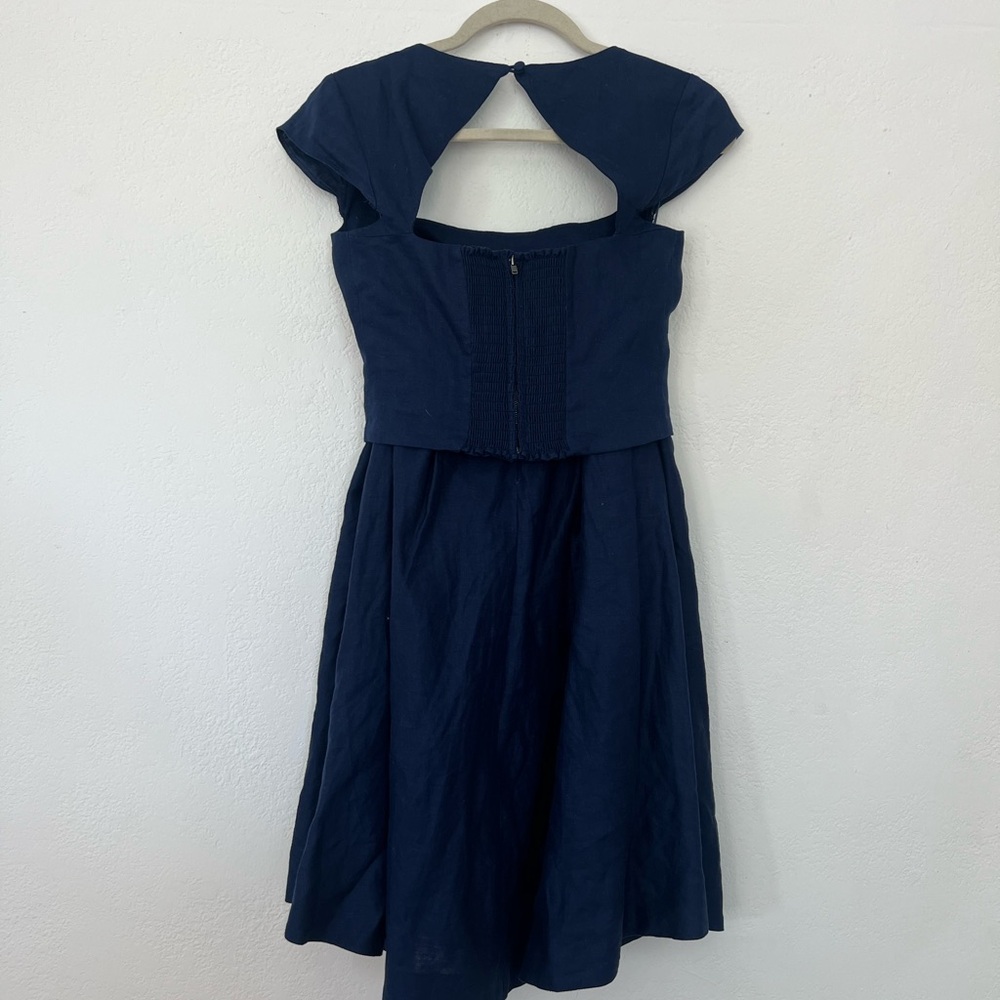 Reformation Midnight Blue Midi Dress - Picture 2 of 8